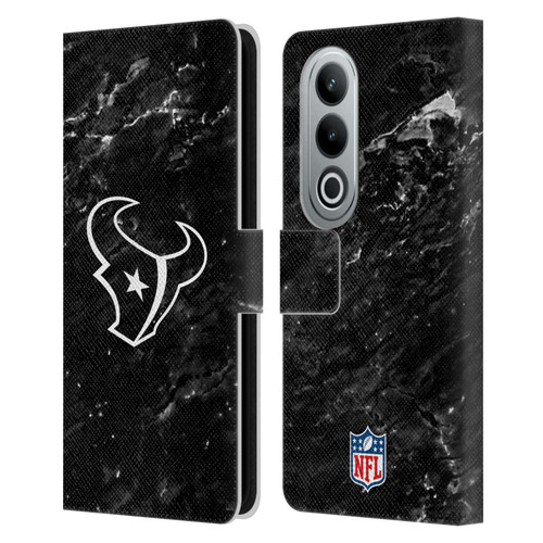 NFL Houston Texans Artwork Marble Leather Book Wallet Case Cover For OPPO OnePlus Ace 3V 5G