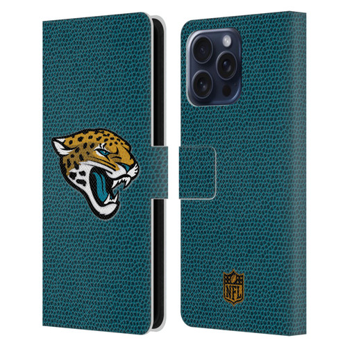 NFL Jacksonville Jaguars Logo Football Leather Book Wallet Case Cover For Apple iPhone 16 Pro Max