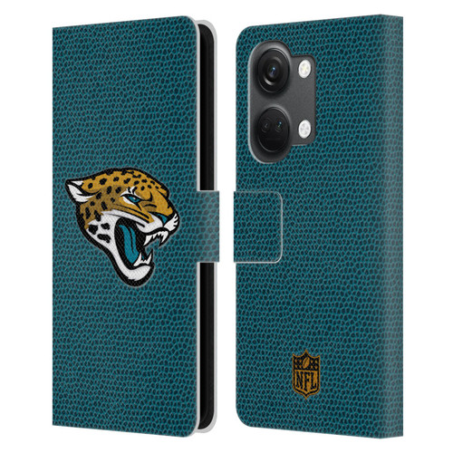 NFL Jacksonville Jaguars Logo Football Leather Book Wallet Case Cover For OnePlus Nord 3 5G