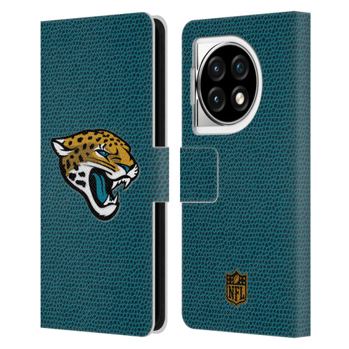 NFL Jacksonville Jaguars Logo Football Leather Book Wallet Case Cover For OPPO OnePlus Ace 3 5G