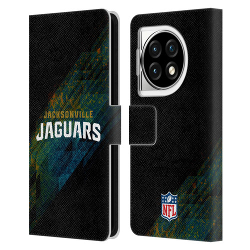NFL Jacksonville Jaguars Logo Blur Leather Book Wallet Case Cover For OPPO OnePlus Ace 3 5G