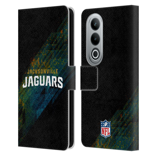 NFL Jacksonville Jaguars Logo Blur Leather Book Wallet Case Cover For OPPO OnePlus Ace 3V 5G