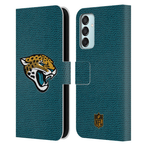 NFL Jacksonville Jaguars Logo Football Leather Book Wallet Case Cover For Samsung Galaxy M15/F15 5G