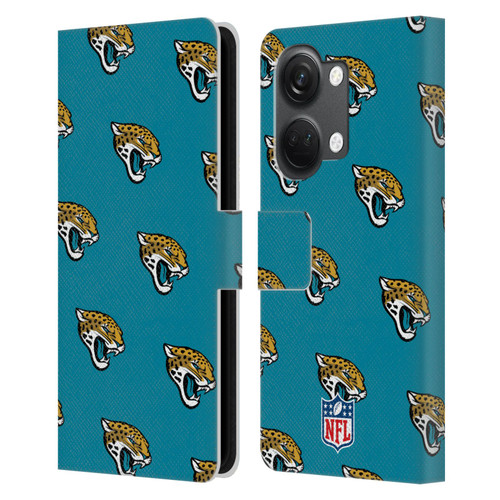 NFL Jacksonville Jaguars Artwork Patterns Leather Book Wallet Case Cover For OnePlus Nord 3 5G