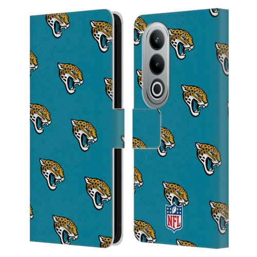 NFL Jacksonville Jaguars Artwork Patterns Leather Book Wallet Case Cover For OPPO OnePlus Ace 3V 5G