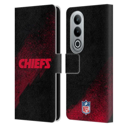 NFL Kansas City Chiefs Logo Blur Leather Book Wallet Case Cover For OPPO OnePlus Ace 3V 5G