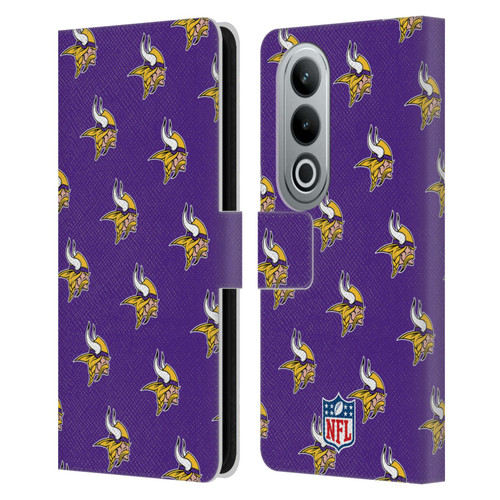 NFL Minnesota Vikings Artwork Patterns Leather Book Wallet Case Cover For OPPO OnePlus Ace 3V 5G