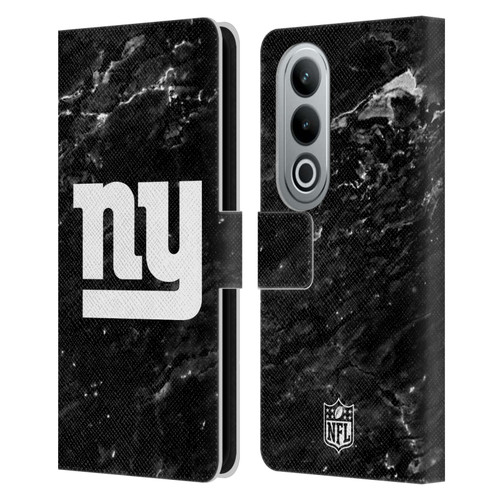 NFL New York Giants Artwork Marble Leather Book Wallet Case Cover For OPPO OnePlus Ace 3V 5G