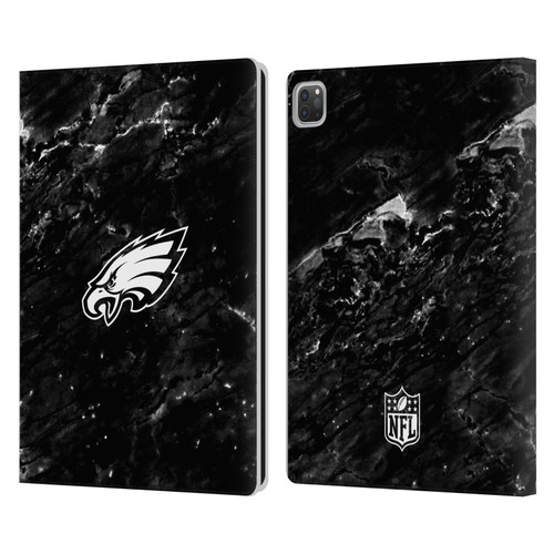 NFL Philadelphia Eagles Artwork Marble Leather Book Wallet Case Cover For Apple iPad Pro 13 M4 2024