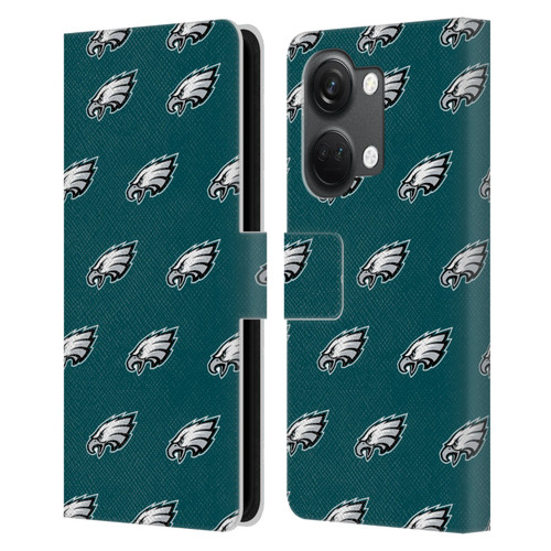 NFL Philadelphia Eagles Artwork Patterns Leather Book Wallet Case Cover For OnePlus Nord 3 5G