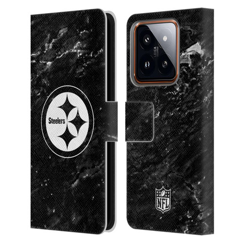 NFL Pittsburgh Steelers Artwork Marble Leather Book Wallet Case Cover For Xiaomi 14