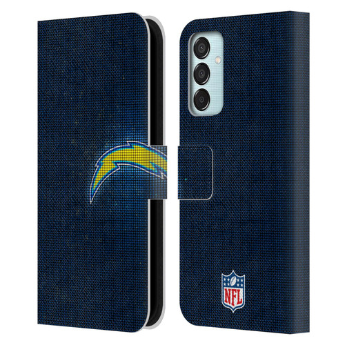 NFL Los Angeles Chargers Artwork LED Leather Book Wallet Case Cover For Samsung Galaxy M15/F15 5G