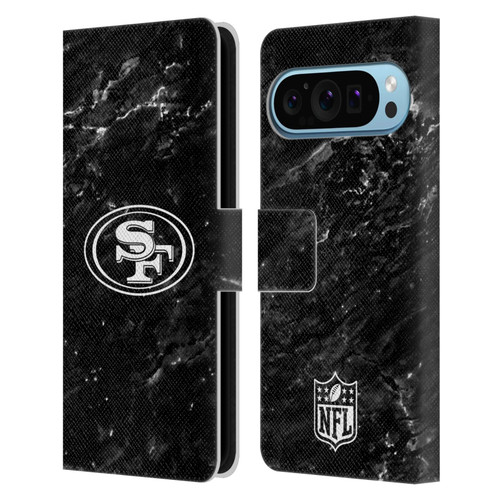 NFL San Francisco 49ers Artwork Marble Leather Book Wallet Case Cover For Google Pixel 9 / Pixel 9 Pro NFL San Francisco 49ers Artwork Marble Leather Book Wallet Case Cover For Google Pixel 9 / Pixel 9 Pro