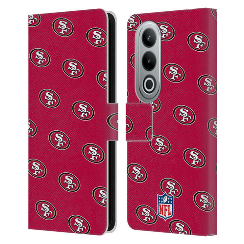 NFL San Francisco 49ers Artwork Patterns Leather Book Wallet Case Cover For OPPO OnePlus Ace 3V 5G