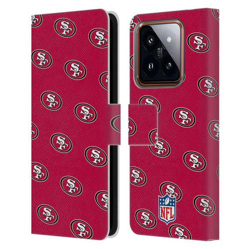 NFL San Francisco 49ers Artwork Patterns Leather Book Wallet Case Cover For Xiaomi 14