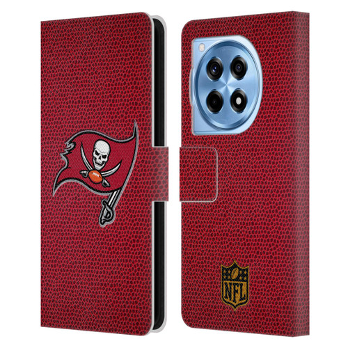 NFL Tampa Bay Buccaneers Logo Football Leather Book Wallet Case Cover For OnePlus 12R