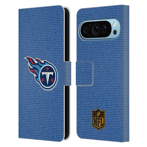 NFL Tennessee Titans Logo Football Leather Book Wallet Case Cover For Google Pixel 9 / Pixel 9 Pro