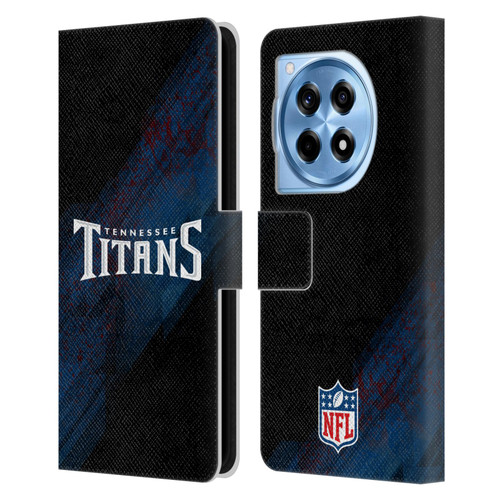 NFL Tennessee Titans Logo Blur Leather Book Wallet Case Cover For OnePlus 12R