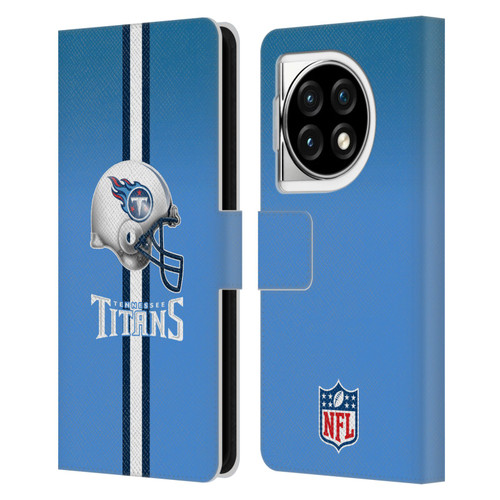 NFL Tennessee Titans Logo Helmet Leather Book Wallet Case Cover For OPPO OnePlus Ace 3 5G