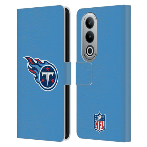 NFL Tennessee Titans Logo Plain Leather Book Wallet Case Cover For OPPO OnePlus Ace 3V 5G
