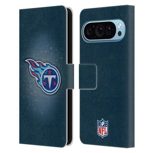 NFL Tennessee Titans Artwork LED Leather Book Wallet Case Cover For Google Pixel 9 / Pixel 9 Pro