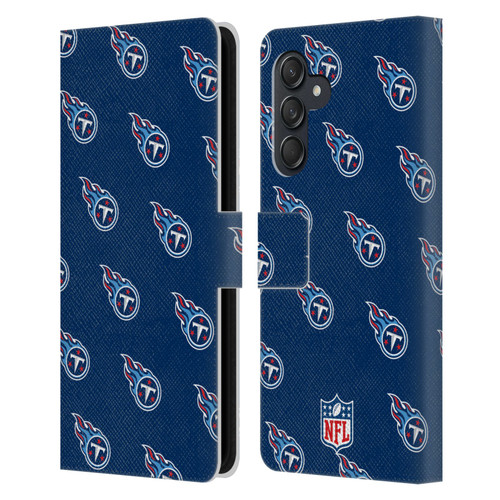 NFL Tennessee Titans Artwork Patterns Leather Book Wallet Case Cover For Samsung Galaxy M55 5G