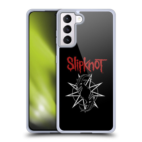 Slipknot Key Art Goat Logo Soft Gel Case for Samsung Galaxy S21+ 5G