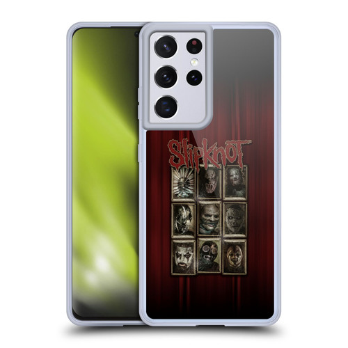 Slipknot Key Art Covered Faces Soft Gel Case for Samsung Galaxy S21 Ultra 5G