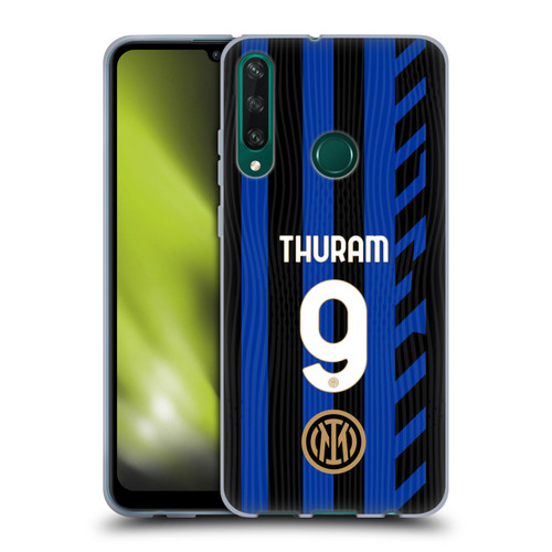 Fc Internazionale Milano 2024/25 Players Home Kit Marcus Thuram Soft Gel Case for Huawei Y6p