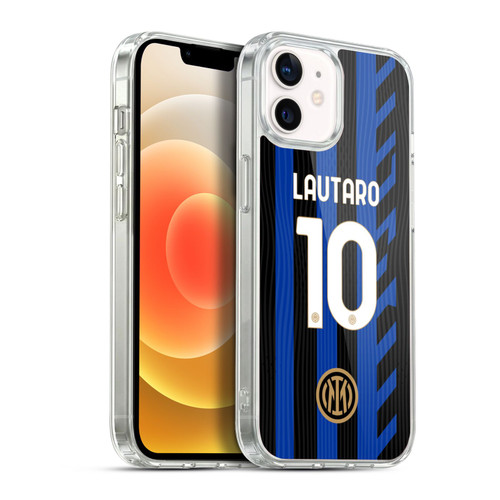 Fc Internazionale Milano 2024/25 Players Home Kit Lautaro Martínez Soft Gel Case for Apple iPhone 12 / iPhone 12 Pro & MagSafe