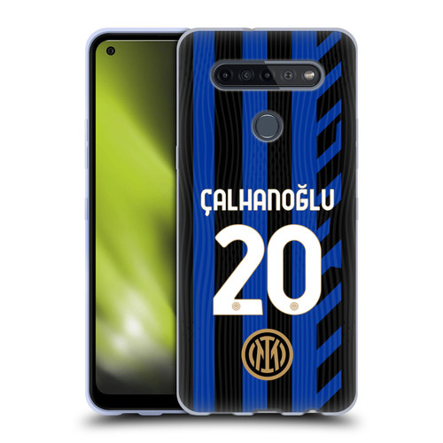 Fc Internazionale Milano 2024/25 Players Home Kit Hakan Çalhanoglu Soft Gel Case for LG K51S