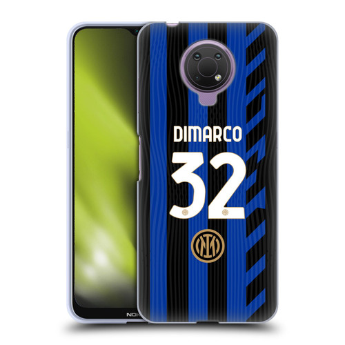 Fc Internazionale Milano 2024/25 Players Home Kit Federico Dimarco Soft Gel Case for Nokia G10