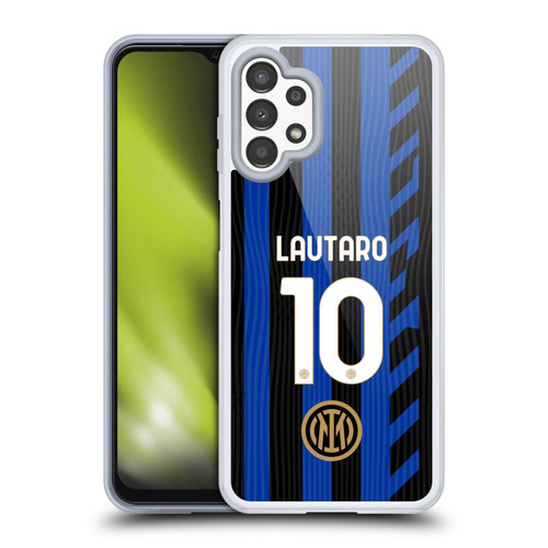 Fc Internazionale Milano 2024/25 Players Home Kit Lautaro Martínez Soft Gel Case for Samsung Galaxy A13 (2022) Fc Internazionale Milano 2024/25 Players Home Kit Lautaro Martínez Soft Gel Case for Samsung Galaxy A13 (2022)
