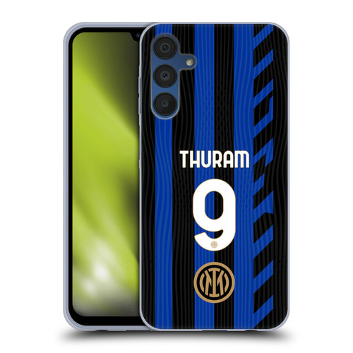 Fc Internazionale Milano 2024/25 Players Home Kit Marcus Thuram Soft Gel Case for Samsung Galaxy A15 Fc Internazionale Milano 2024/25 Players Home Kit Marcus Thuram Soft Gel Case for Samsung Galaxy A15