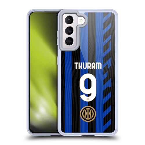 Fc Internazionale Milano 2024/25 Players Home Kit Marcus Thuram Soft Gel Case for Samsung Galaxy S21 5G