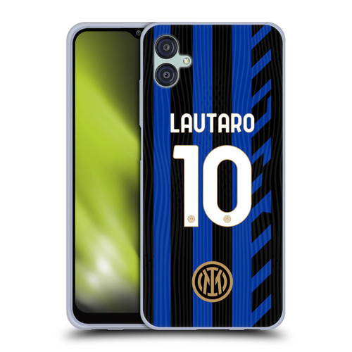 Fc Internazionale Milano 2024/25 Players Home Kit Lautaro Martínez Soft Gel Case for Samsung Galaxy M04 5G / A04e