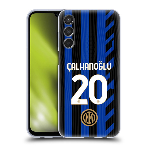 Fc Internazionale Milano 2024/25 Players Home Kit Hakan Çalhanoglu Soft Gel Case for Samsung Galaxy M15/F15 5G