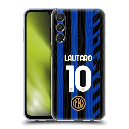 Fc Internazionale Milano 2024/25 Players Home Kit Lautaro Martínez Soft Gel Case for Samsung Galaxy M15/F15 5G