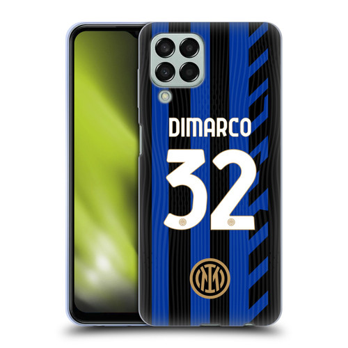 Fc Internazionale Milano 2024/25 Players Home Kit Federico Dimarco Soft Gel Case for Samsung Galaxy M33 (2022)