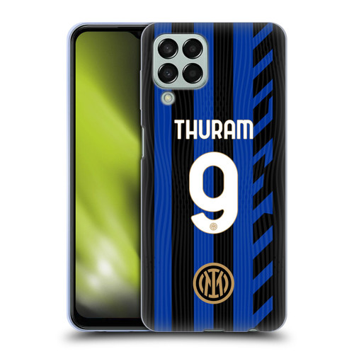 Fc Internazionale Milano 2024/25 Players Home Kit Marcus Thuram Soft Gel Case for Samsung Galaxy M33 (2022)