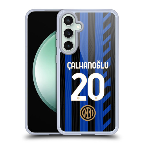 Fc Internazionale Milano 2024/25 Players Home Kit Hakan Çalhanoglu Soft Gel Case for Samsung Galaxy S23 FE 5G