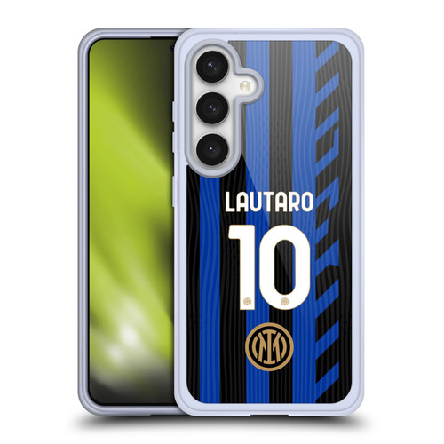 Fc Internazionale Milano 2024/25 Players Home Kit Lautaro Martínez Soft Gel Case for Samsung Galaxy S24 5G