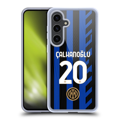 Fc Internazionale Milano 2024/25 Players Home Kit Hakan Çalhanoglu Soft Gel Case for Samsung Galaxy S24+ 5G