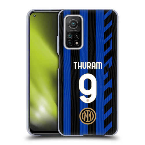 Fc Internazionale Milano 2024/25 Players Home Kit Marcus Thuram Soft Gel Case for Xiaomi Mi 10T 5G