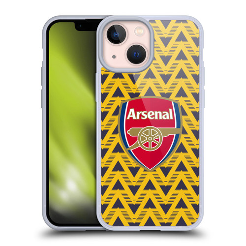 Arsenal FC Logos Bruised Banana Soft Gel Case for Apple iPhone 13 Mini