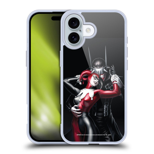 Batman DC Comics 90th Anniversary Comic Books Harley Quinn Soft Gel Case for Apple iPhone 16