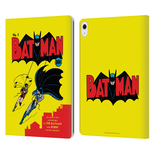 Batman DC Comics Famous Comic Book Covers Number 1 Leather Book Wallet Case Cover For Apple iPad Air 13 2024