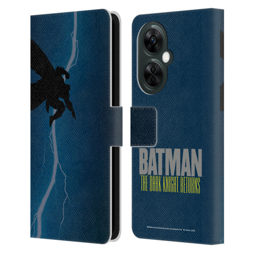 Batman DC Comics Famous Comic Book Covers The Dark Knight Returns Leather Book Wallet Case Cover For OnePlus Nord CE 3 Lite 5G