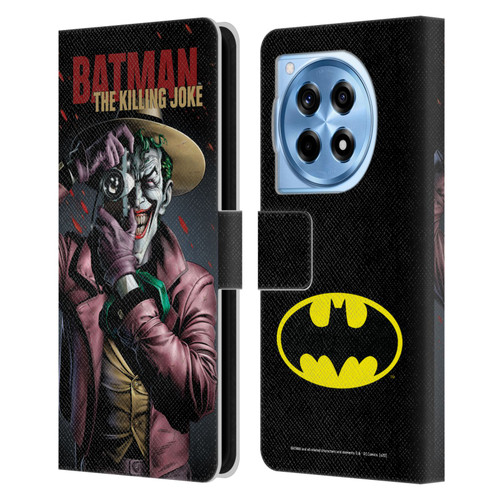 Batman DC Comics Famous Comic Book Covers The Killing Joke Leather Book Wallet Case Cover For OnePlus 12R