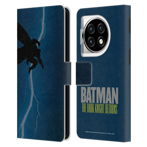 Batman DC Comics Famous Comic Book Covers The Dark Knight Returns Leather Book Wallet Case Cover For OPPO OnePlus Ace 3 5G